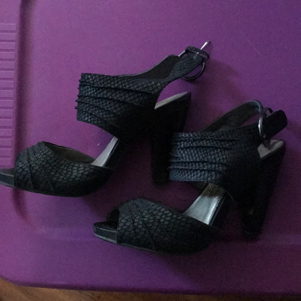 Seychelles black heels.